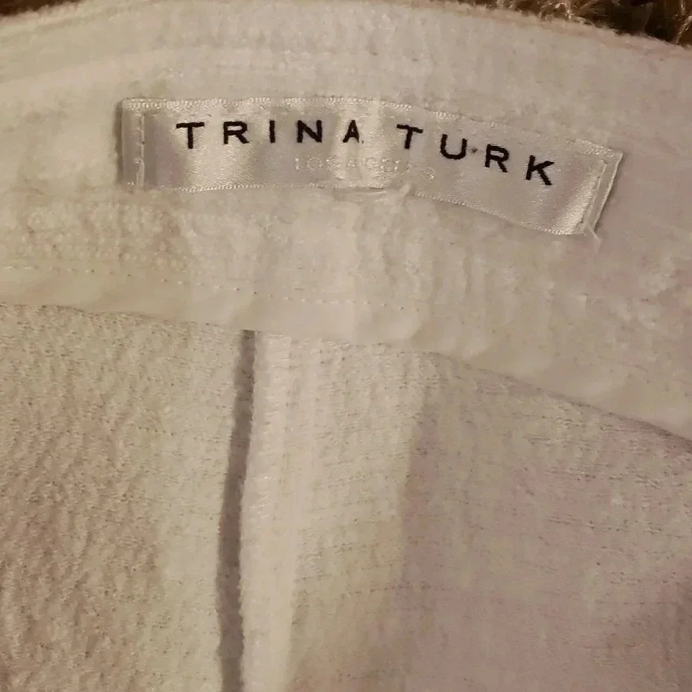 Trina turk cropped pants size S - Picture 5 of 6
